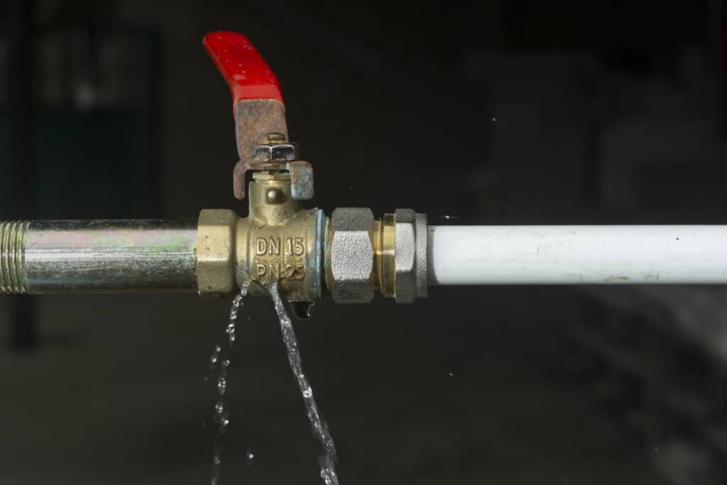 Water leak