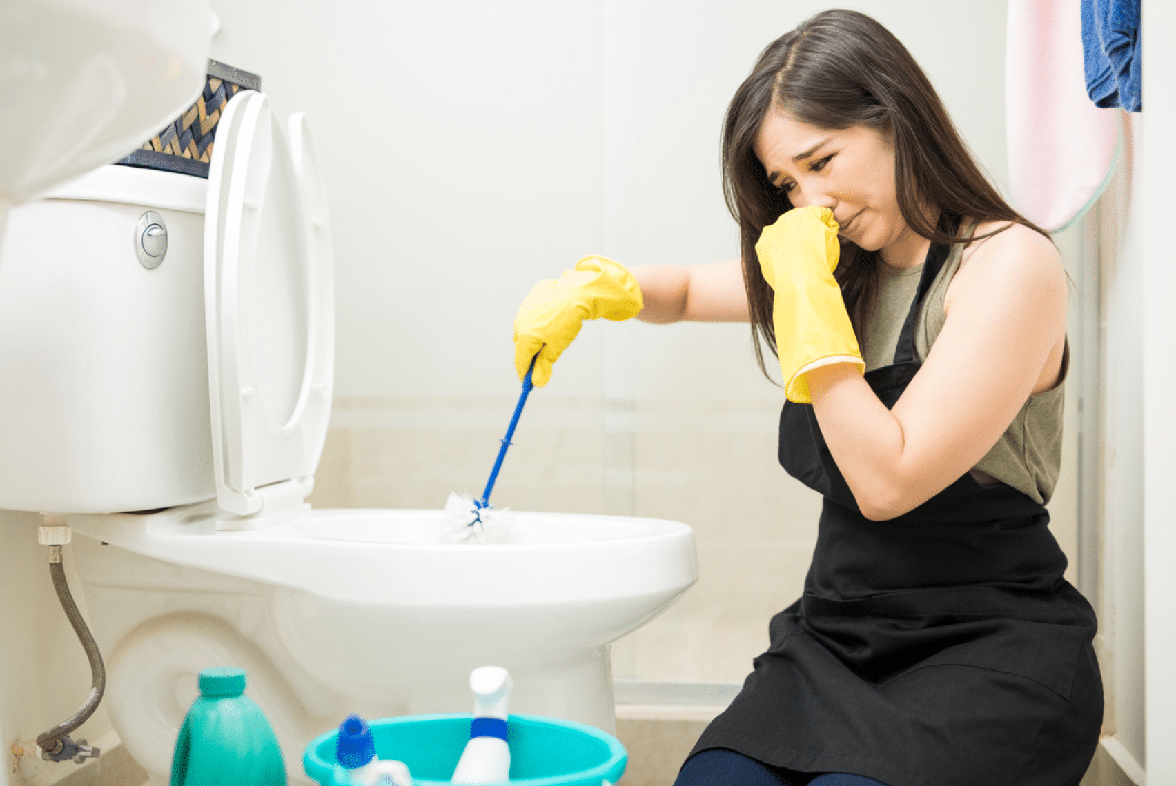 bathroom smells