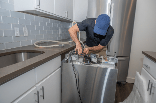 install a dishwasher
