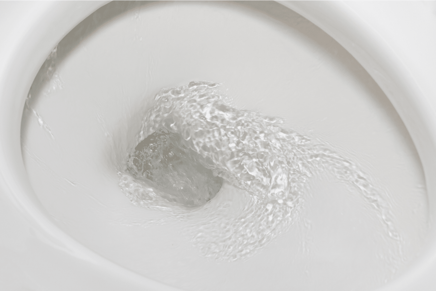 toilet flushing slowly
